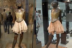 Paris Musee D'Orsay Edgar Degas 1865-81 Small Dancer Aged 14 